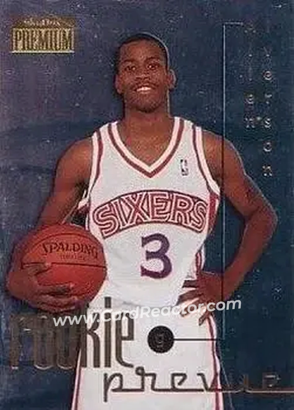 Front of Allen Iverson