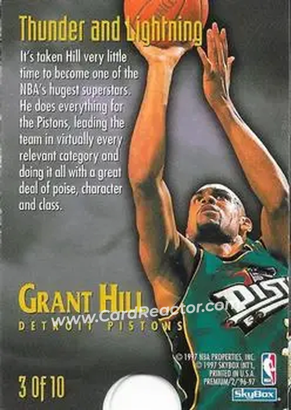 Back of Grant Hill