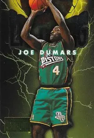 1996-97 SkyBox Premium #3 Thunder and Lightning Joe Dumars