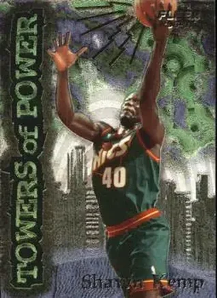 1996-97 Fleer #5 Towers of Power Shawn Kemp