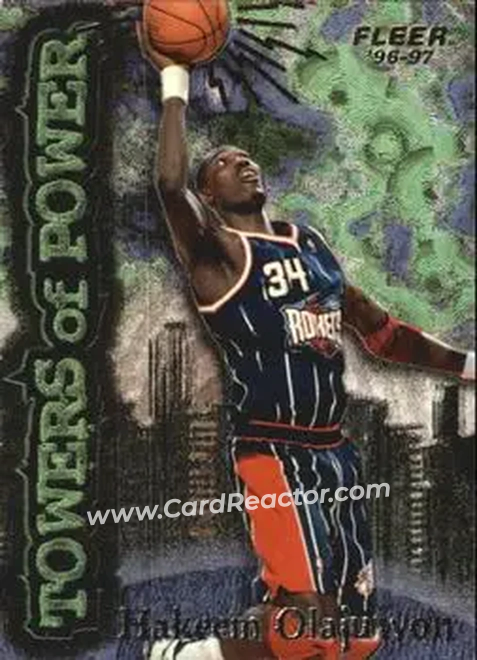 Front of Hakeem Olajuwon