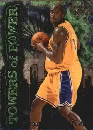 1996-97 Fleer #7 Towers of Power Shaquille O'Neal