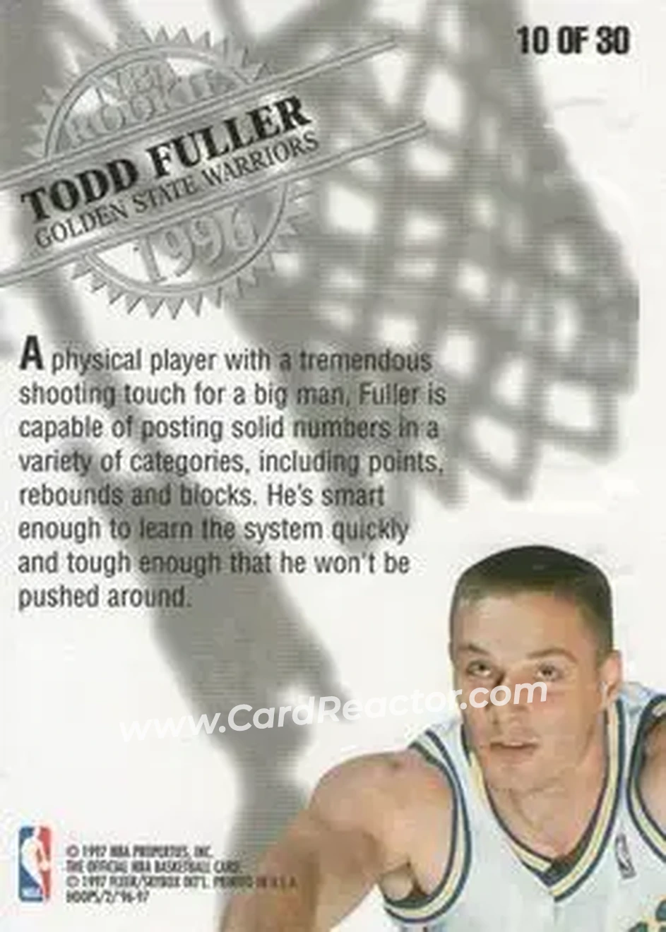 Back of Todd Fuller