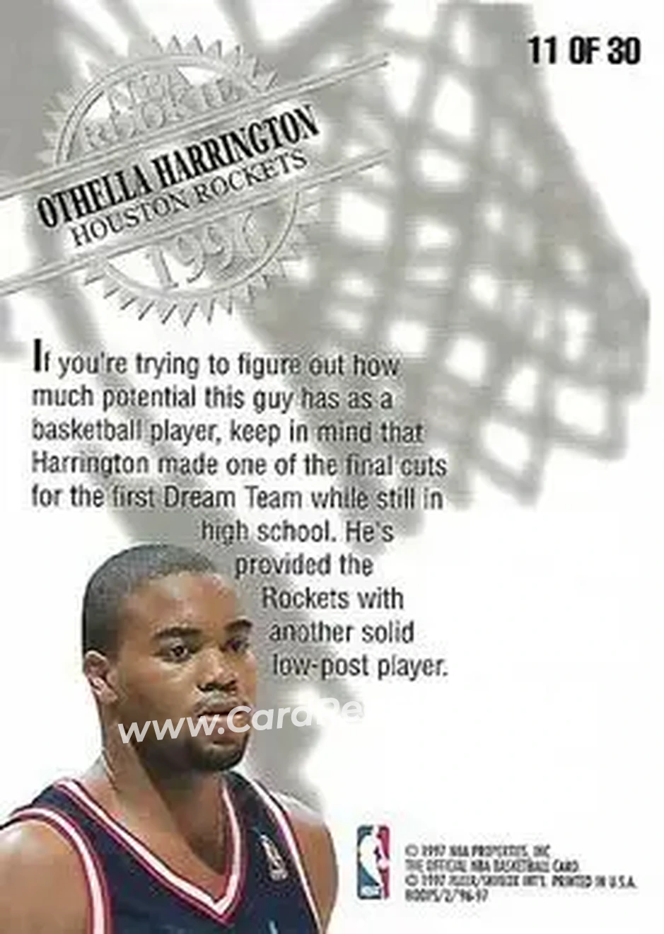 Back of Othella Harrington