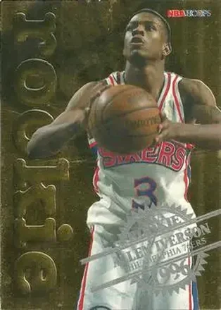 1996-97 Hoops #12 Rookies Allen Iverson