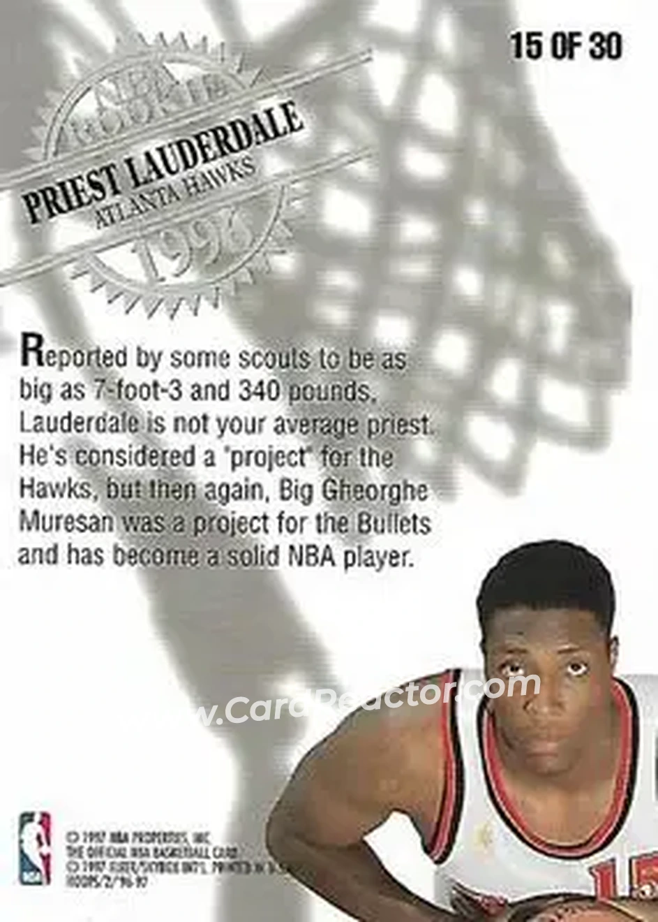 Back of Priest Lauderdale