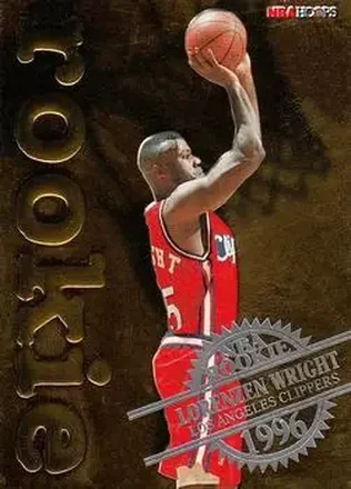 1996-97 Hoops #30 Rookies Lorenzen Wright