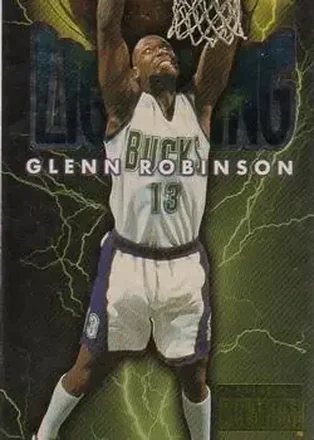 1996-97 SkyBox Premium #6 Thunder and Lightning Glenn Robinson
