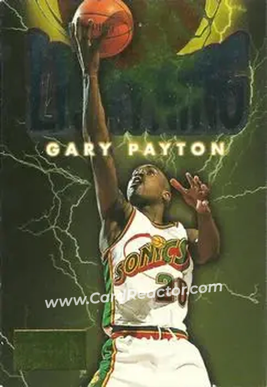 Front of Gary Payton