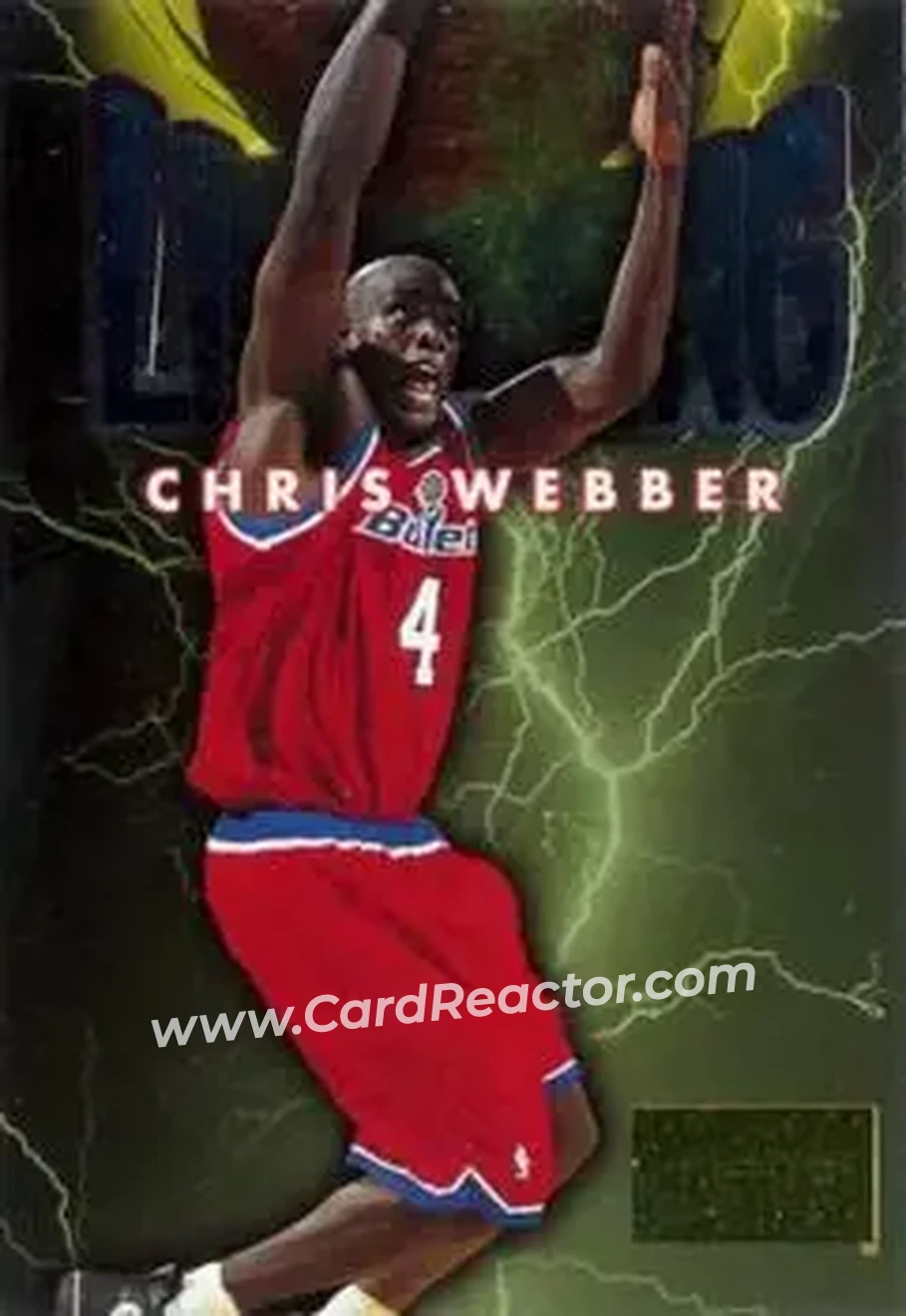 Front of Chris Webber