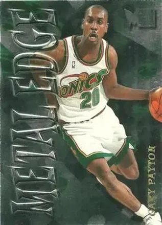 1996-97 Metal #4 Metal Edge Gary Payton