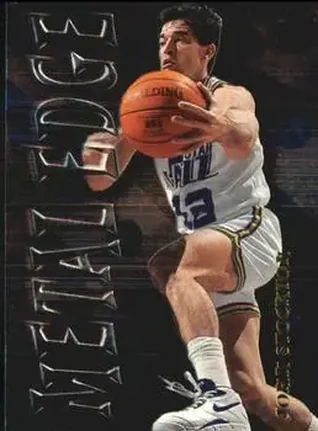 1996-97 Metal #8 Metal Edge John Stockton