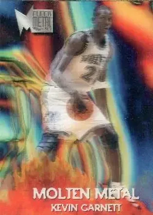 1996-97 Metal #2 Molten Metal Kevin Garnett