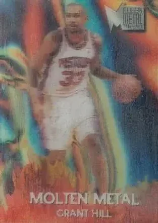 1996-97 Metal #4 Molten Metal Grant Hill
