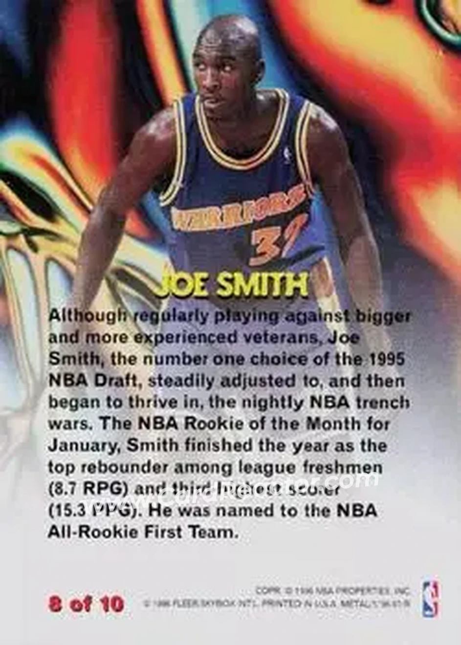 Back of Joe Smith