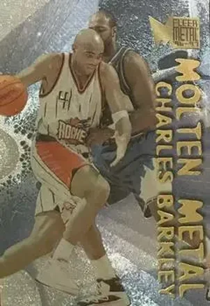 1996-97 Metal #13 Molten Metal Charles Barkley