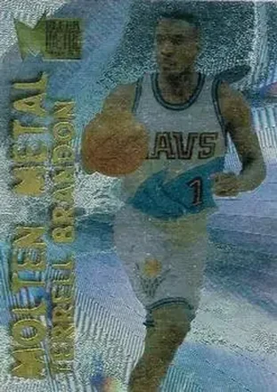 1996-97 Metal #14 Molten Metal Terrell Brandon