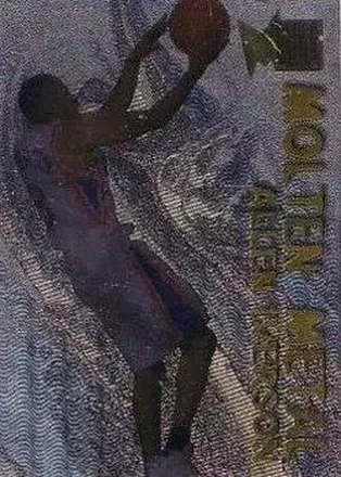 1996-97 Metal #17 Molten Metal Allen Iverson