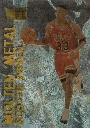 1996-97 Metal #24 Molten Metal Scottie Pippen