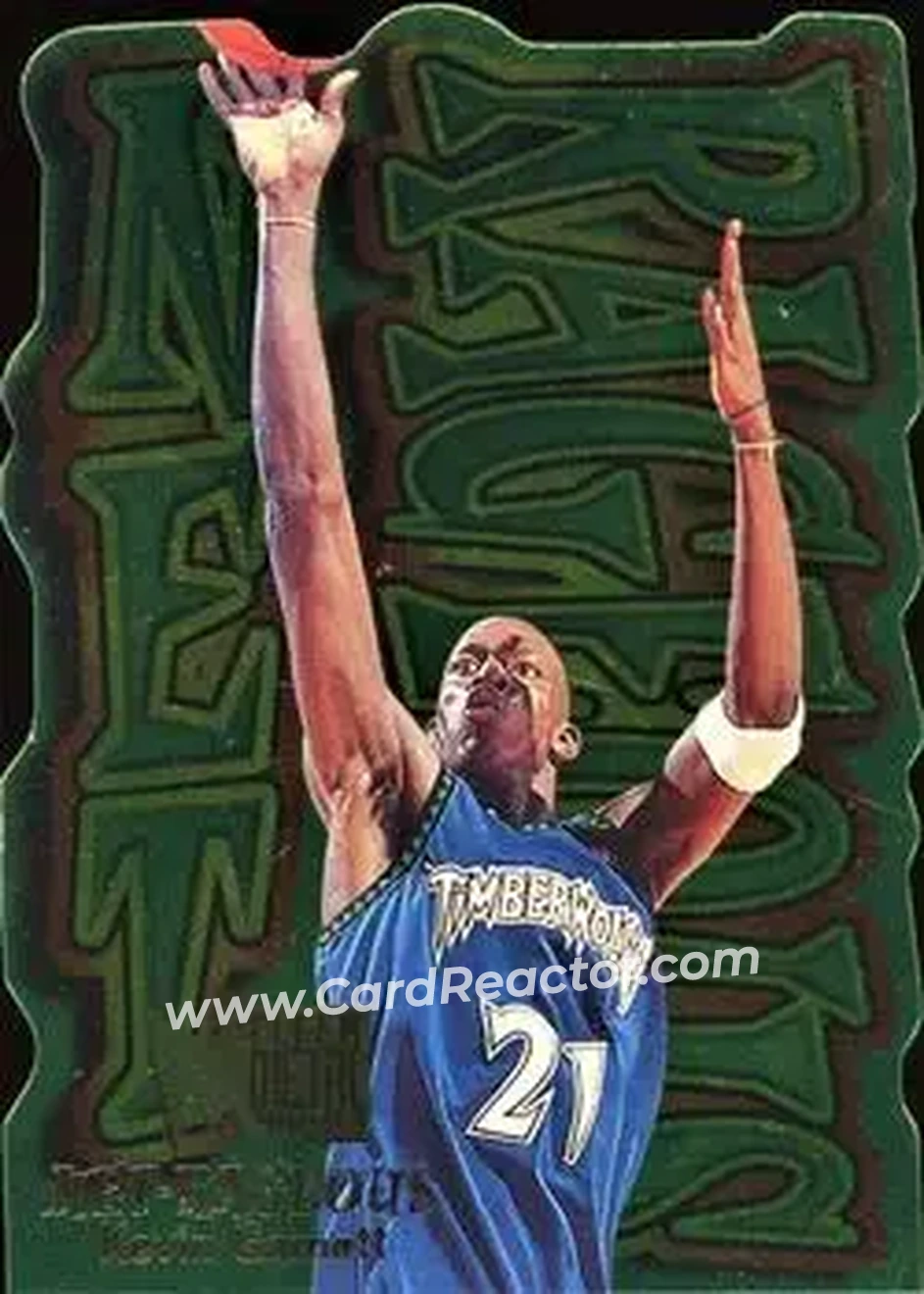 Front of Kevin Garnett