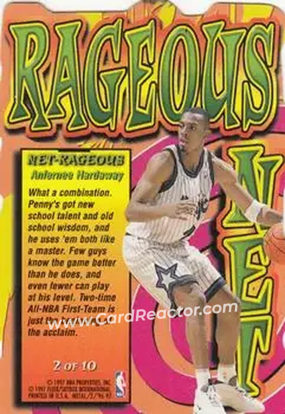 Back of Anfernee Hardaway