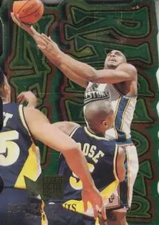 1996-97 Metal #3 Net-Rageous Grant Hill
