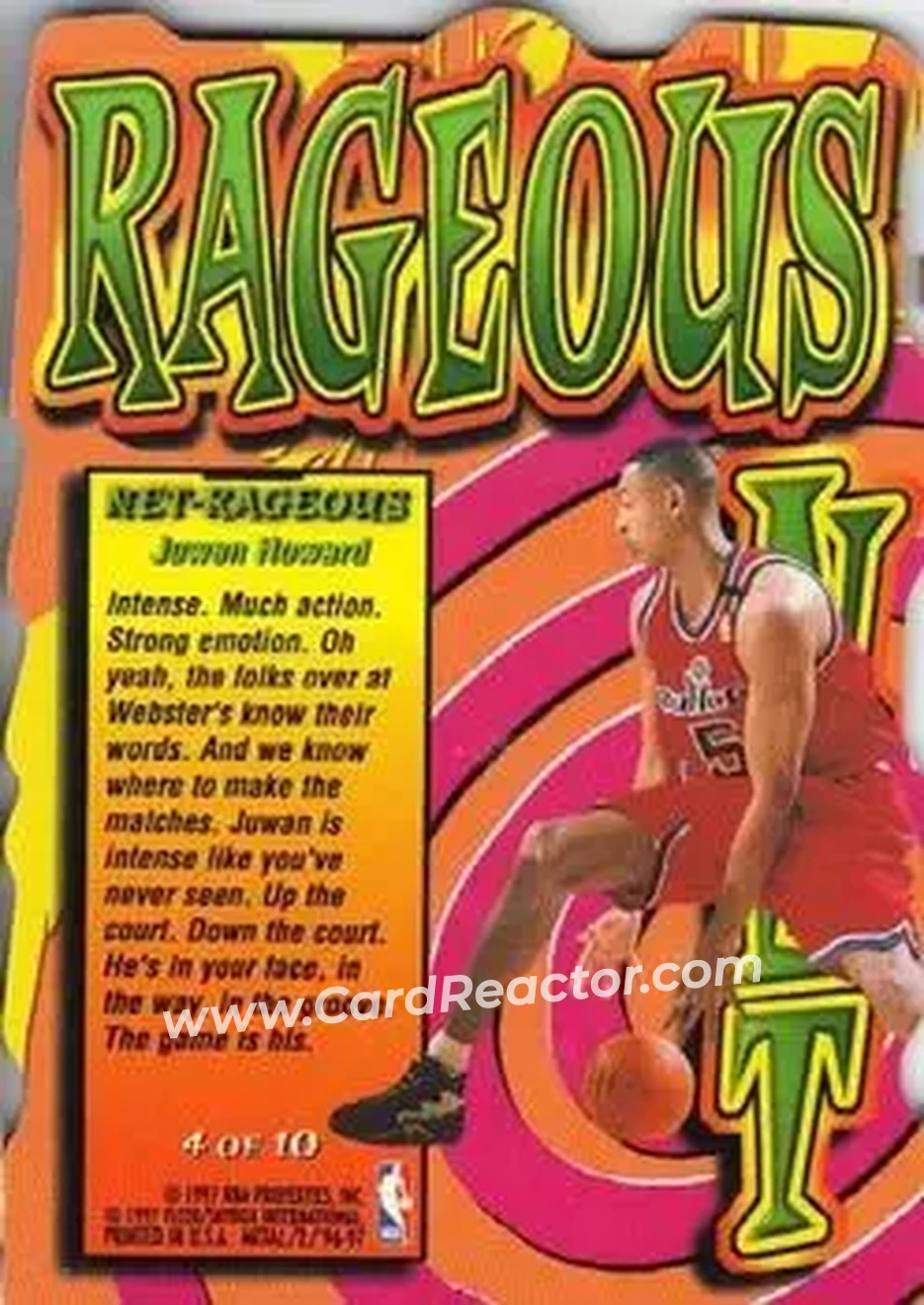 Back of Juwan Howard