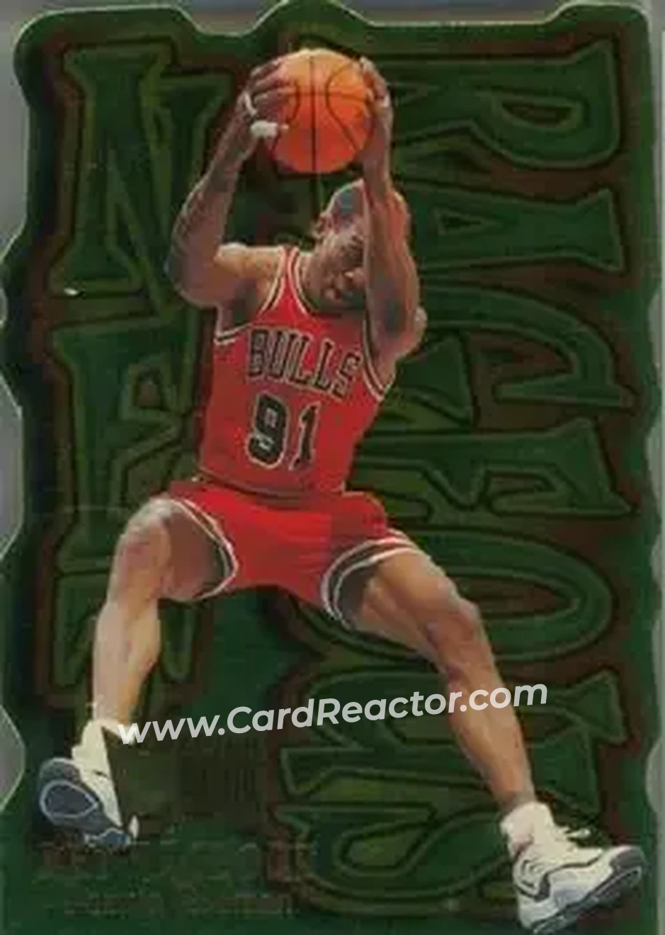 Front of Dennis Rodman