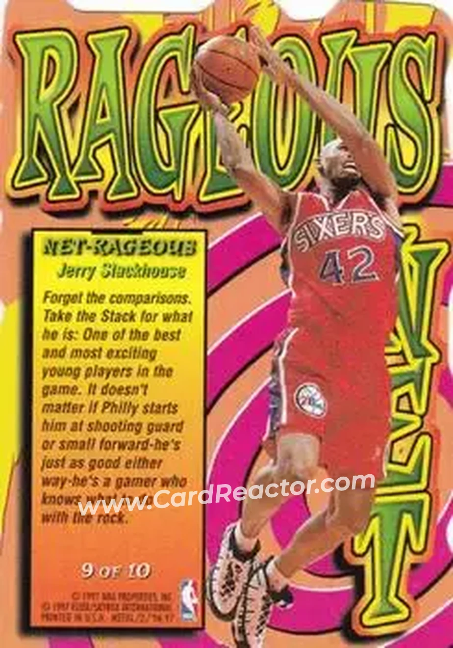 Back of Jerry Stackhouse