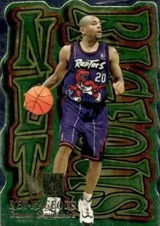 1996-97 Metal #10 Net-Rageous Damon Stoudamire