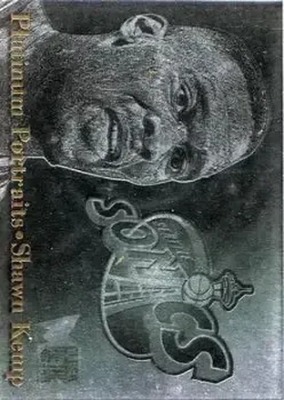 1996-97 Metal #6 Platinum Portraits Shawn Kemp
