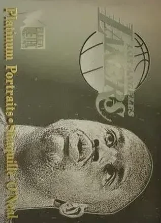 1996-97 Metal #8 Platinum Portraits Shaquille O'Neal