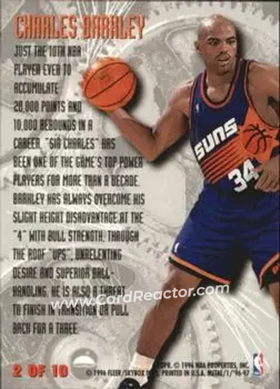 Back of Charles Barkley