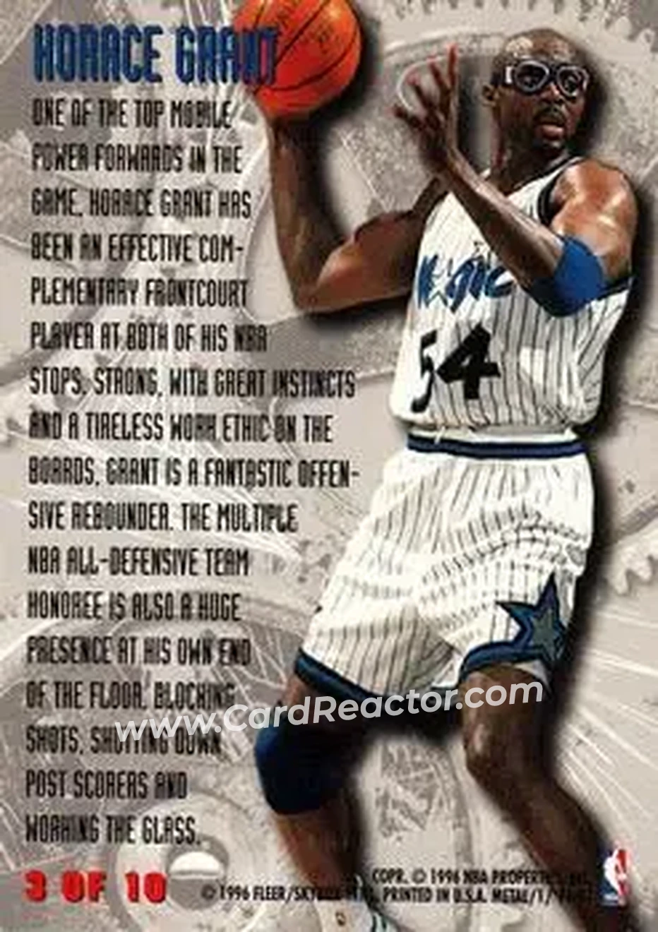 Back of Horace Grant