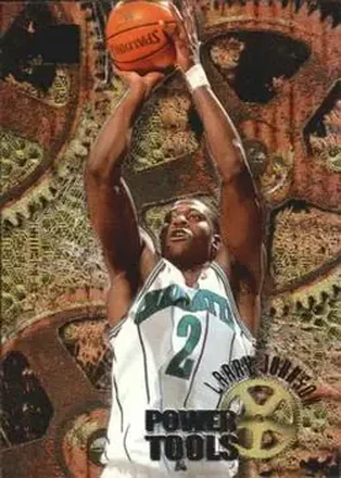 1996-97 Metal #5 Power Tools Larry Johnson