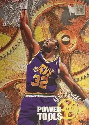 1996-97 Metal #7 Power Tools Karl Malone