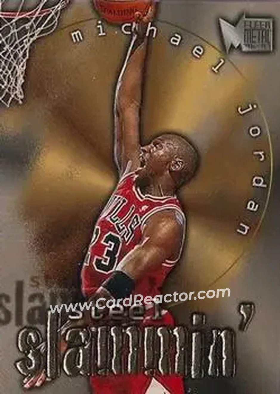 Front of Michael Jordan