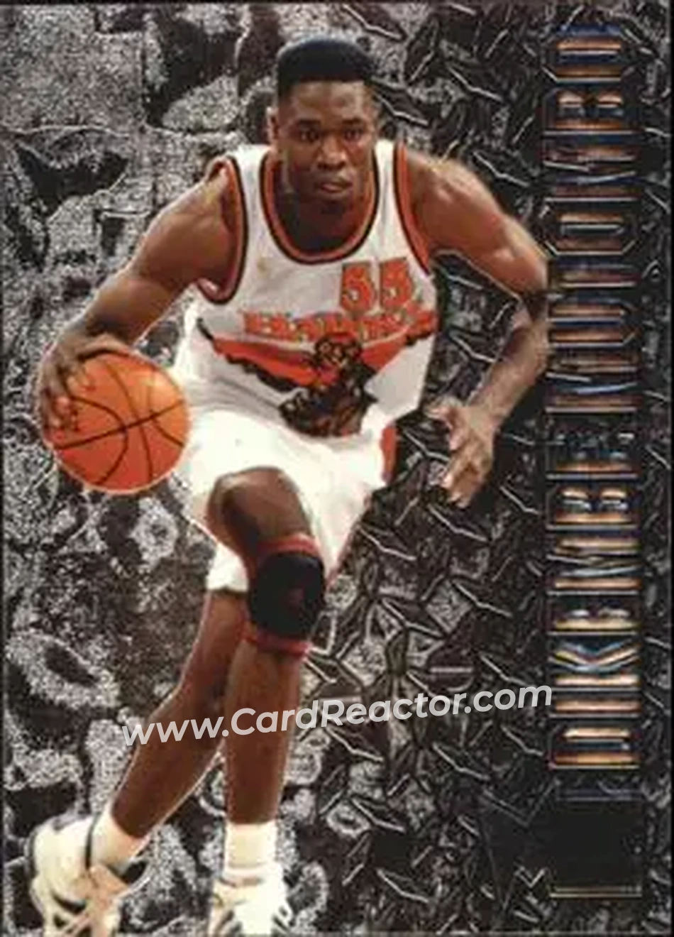 Front of Dikembe Mutombo