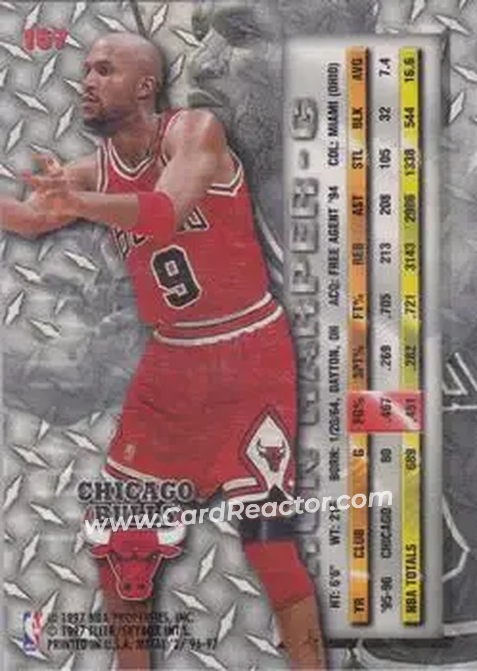 Back of Ron Harper