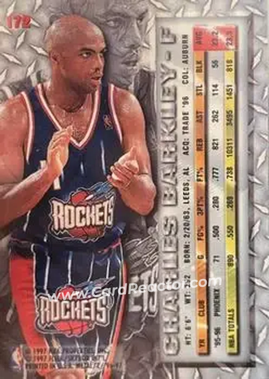 Back of Charles Barkley