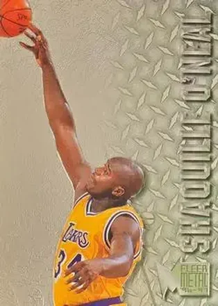 1996-97 Metal #183 Precious Metal Shaquille O'Neal