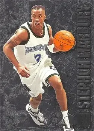 1996-97 Metal #189 Precious Metal Stephon Marbury