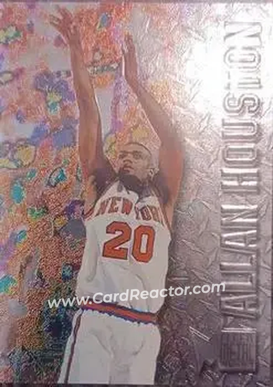 Front of Allan Houston