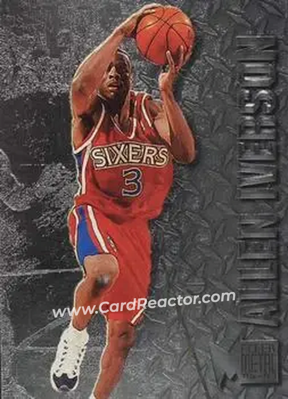 Front of Allen Iverson
