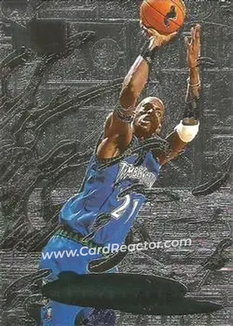 Front of Kevin Garnett