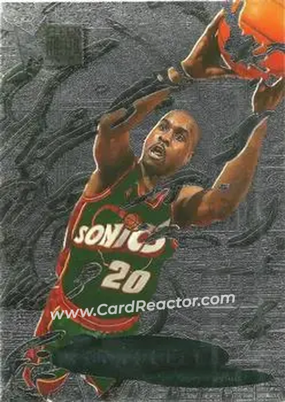 Front of Gary Payton
