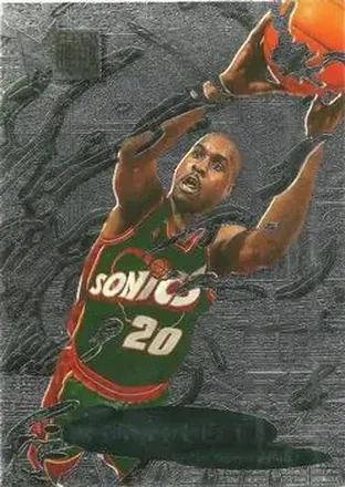 1996-97 Metal #228 Precious Metal Gary Payton