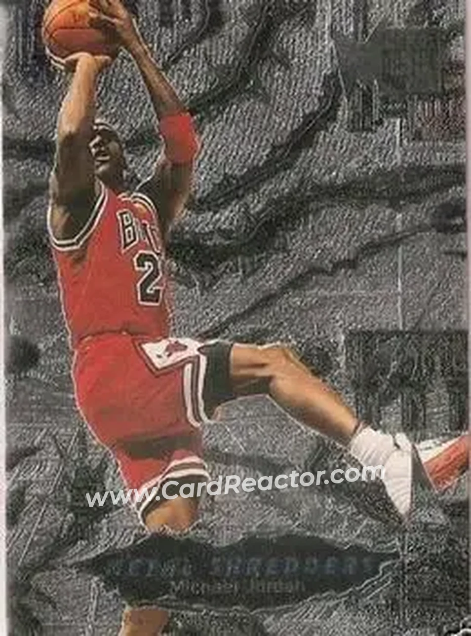 Front of Michael Jordan