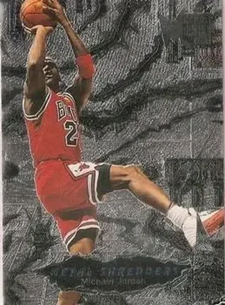 1996-97 Metal #241 Precious Metal Michael Jordan
