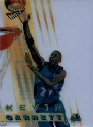 1996-97 Bowman's Best #BS5 Best Shots Refractor Kevin Garnett